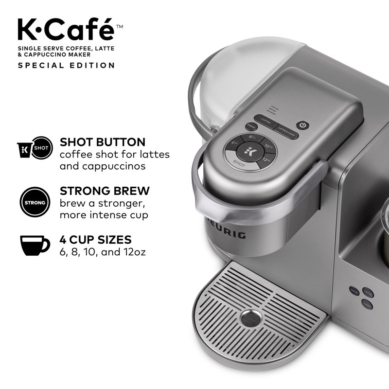 Keurig KCafe Special Edition Single Serve KCup Pod Coffee, Latte and